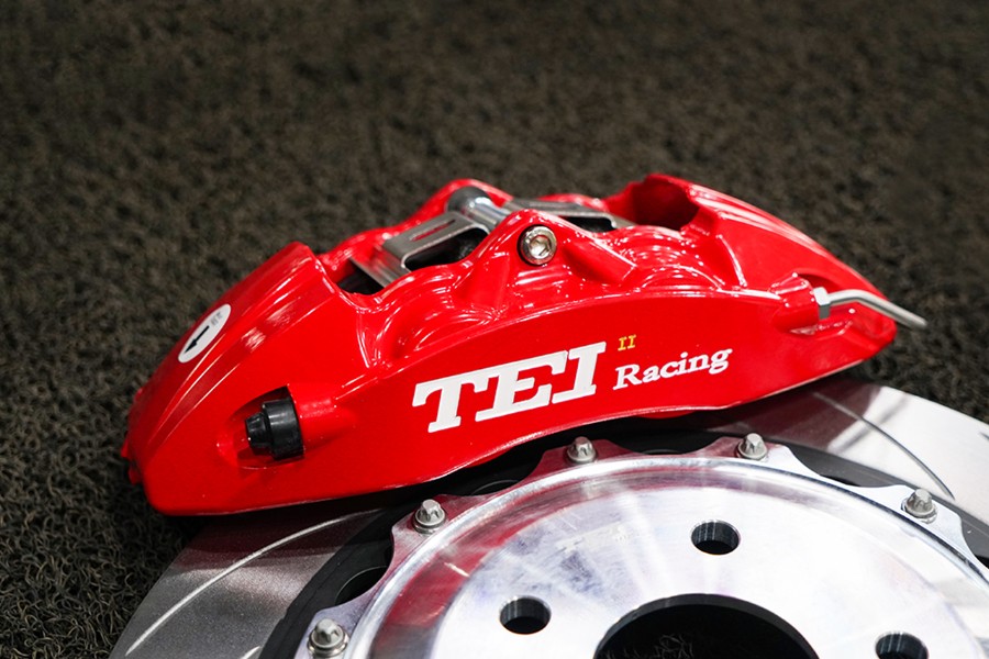 TEI Racing | 名爵6升级P40NS四活塞卡钳刹车改装案例