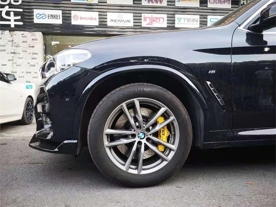 2021款BMW宝马X3刹车改装案例 升级改装TEI Racing-S60刹车套件