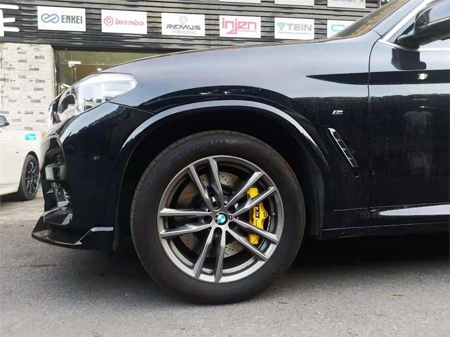 2021款BMW宝马X3刹车改装案例 升级改装TEI Racing-S60刹车套件