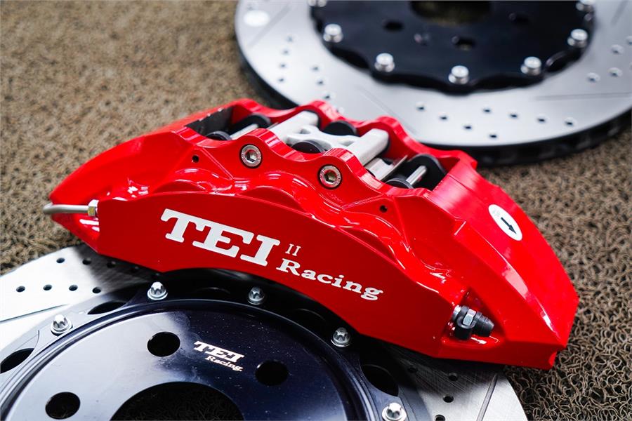 改装案例 | 凯迪拉克XT5改装TEI Racing前P60ES刹车套件+后大碟